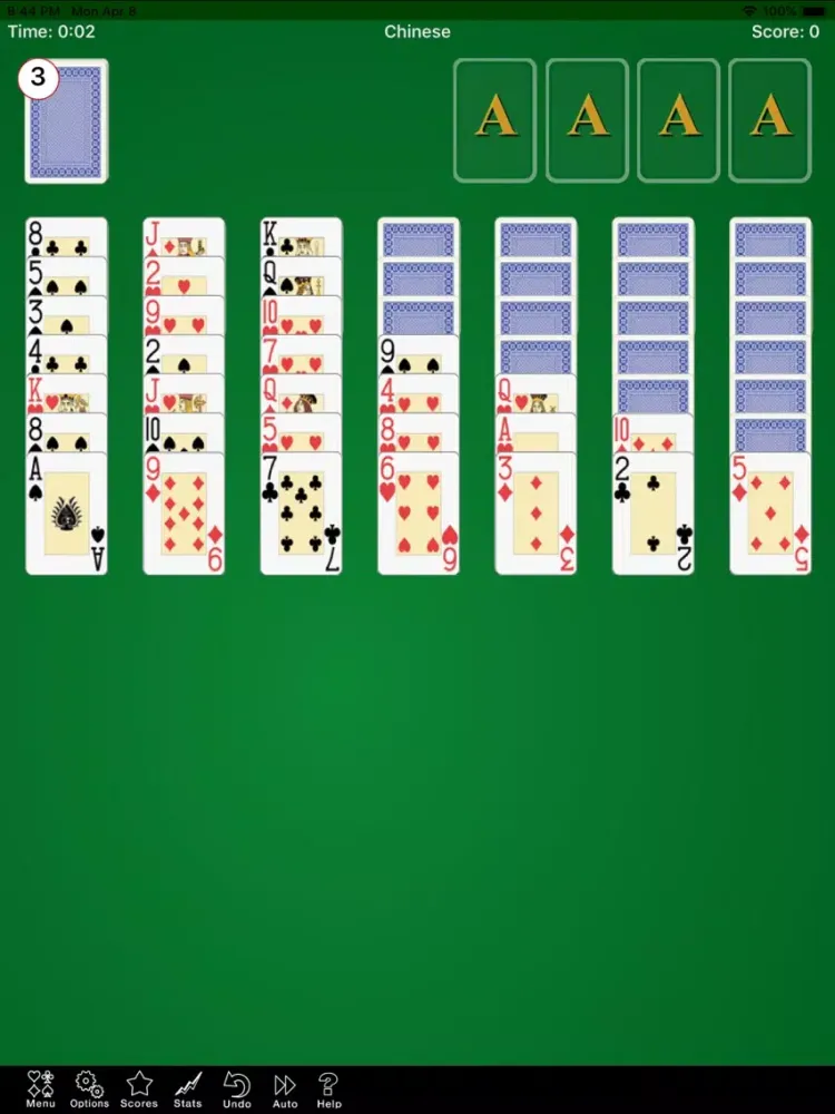 Zrzuty ekranu Chinese Solitaire iPad 
