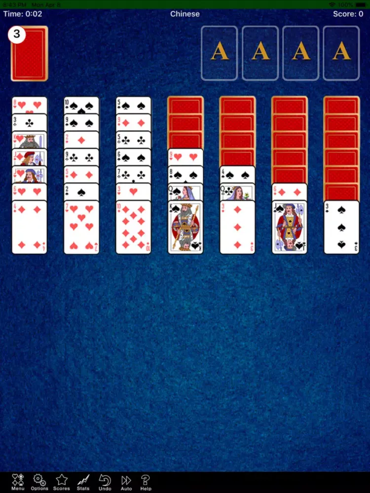 Zrzuty ekranu Chinese Solitaire iPad 