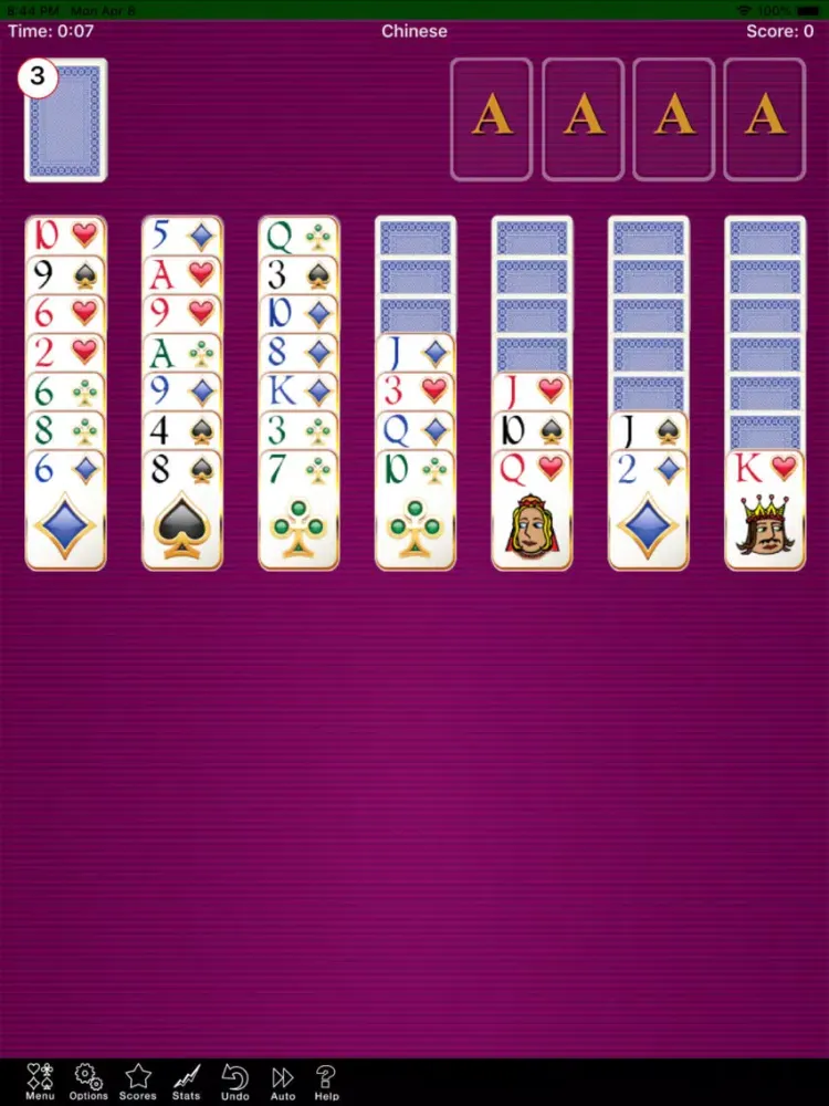 Zrzuty ekranu Chinese Solitaire iPad 