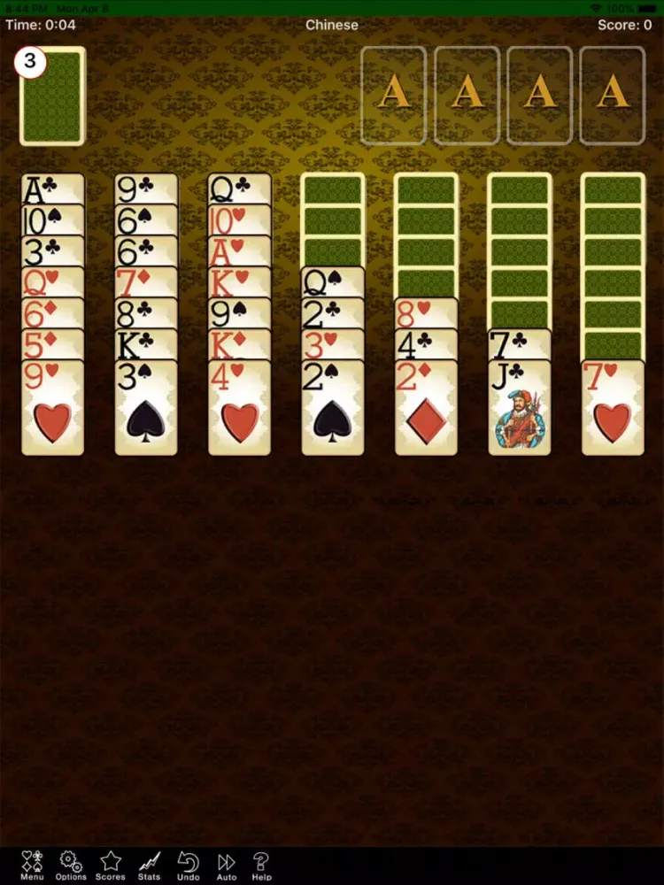 Zrzuty ekranu Chinese Solitaire iPad 