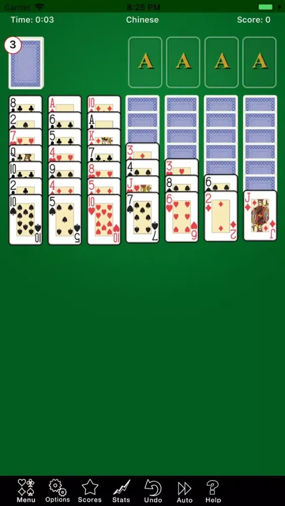 Zrzuty ekranu Chinese Solitaire