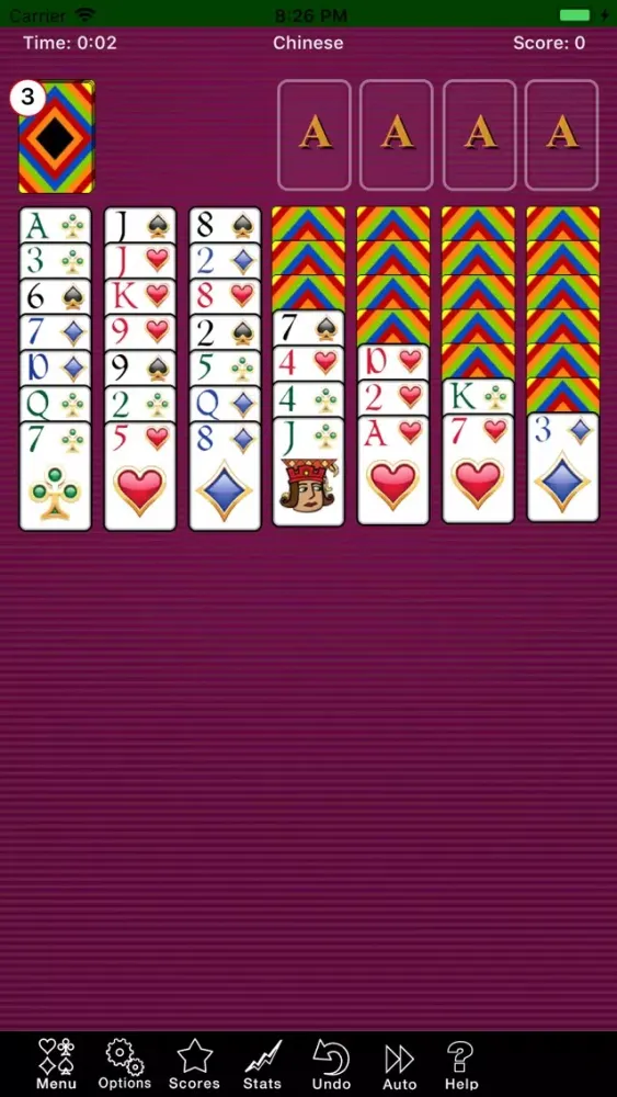 Zrzuty ekranu Chinese Solitaire