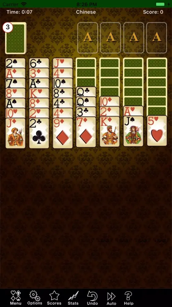 Zrzuty ekranu Chinese Solitaire