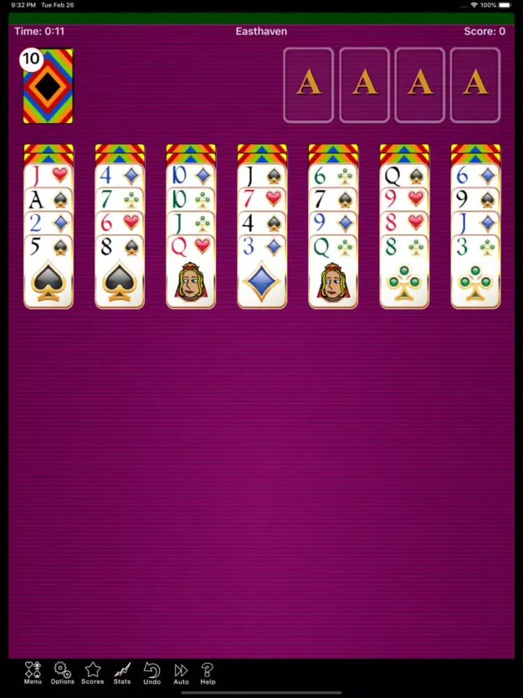 صور Easthaven Solitaire iPad 