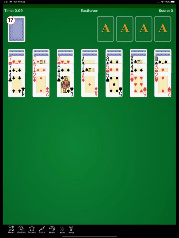 صور Easthaven Solitaire iPad 