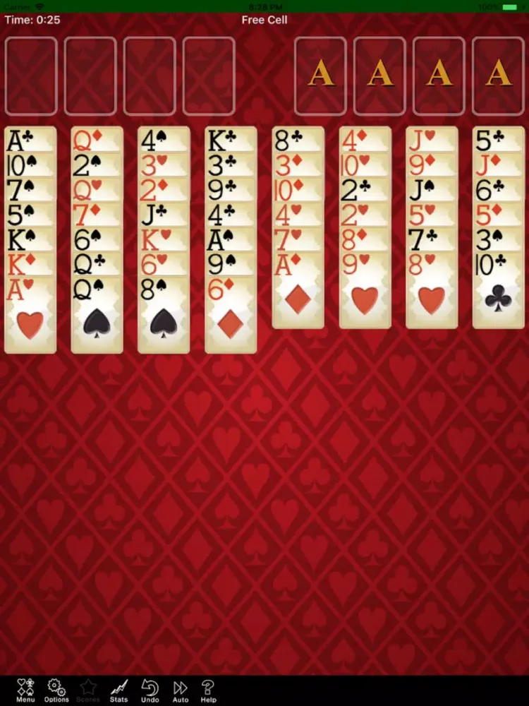 FreeCell Solitaire Card Game.. iPad  스크린샷