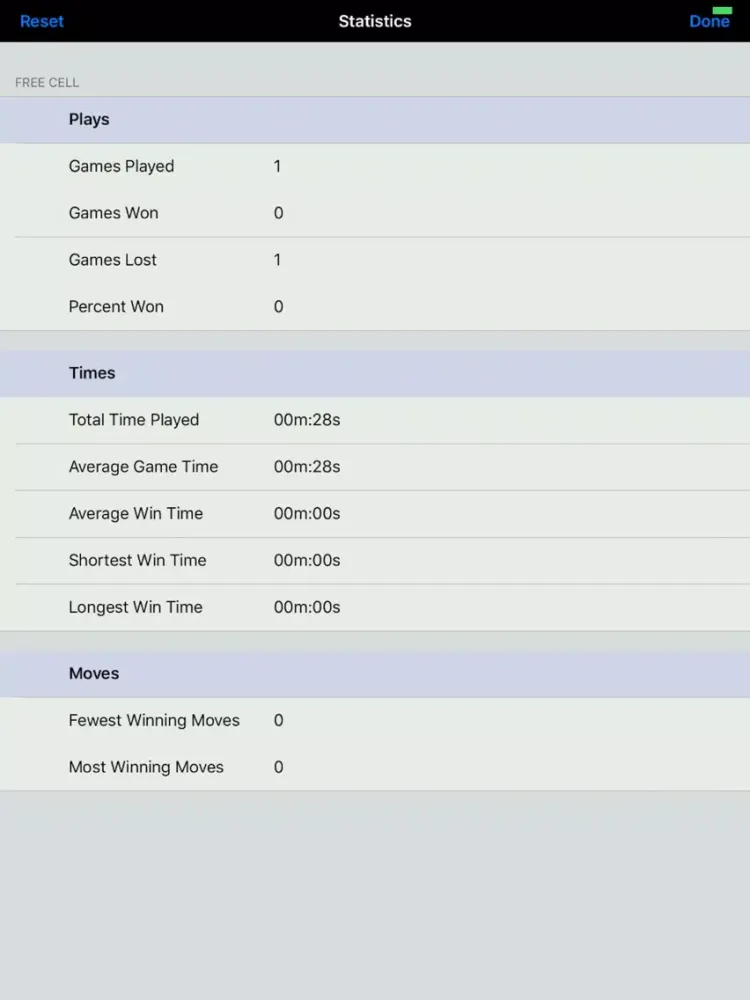 FreeCell Solitaire Card Game.. iPad  스크린샷