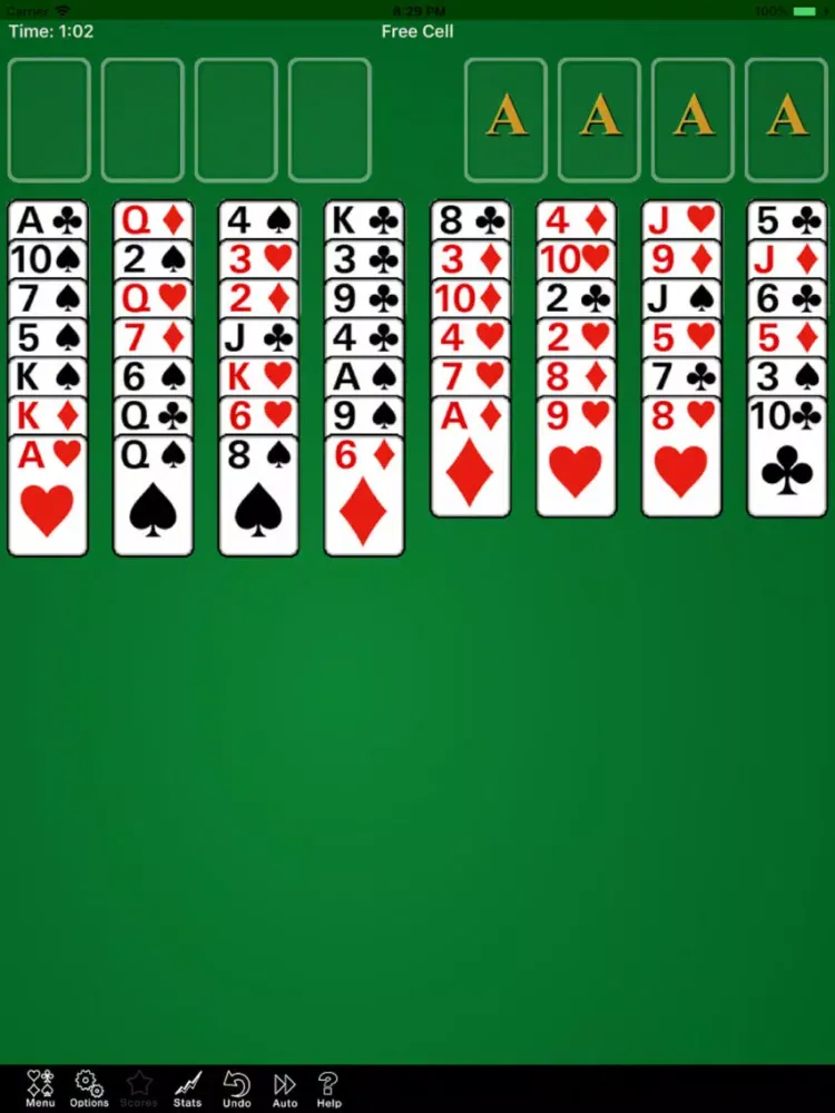 FreeCell Solitaire Card Game.. iPad  스크린샷