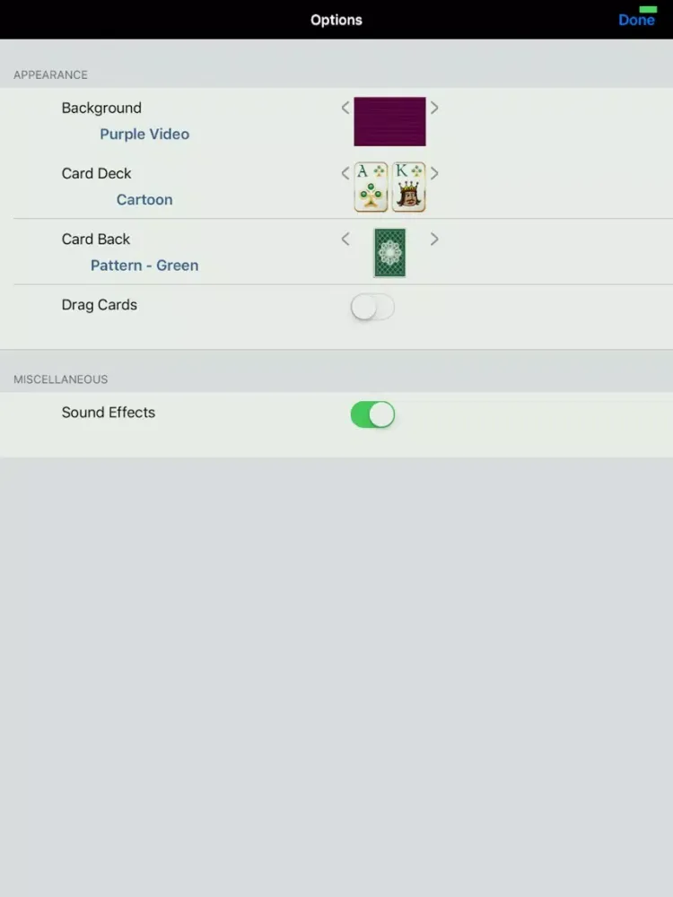 FreeCell Solitaire Card Game.. iPad  스크린샷