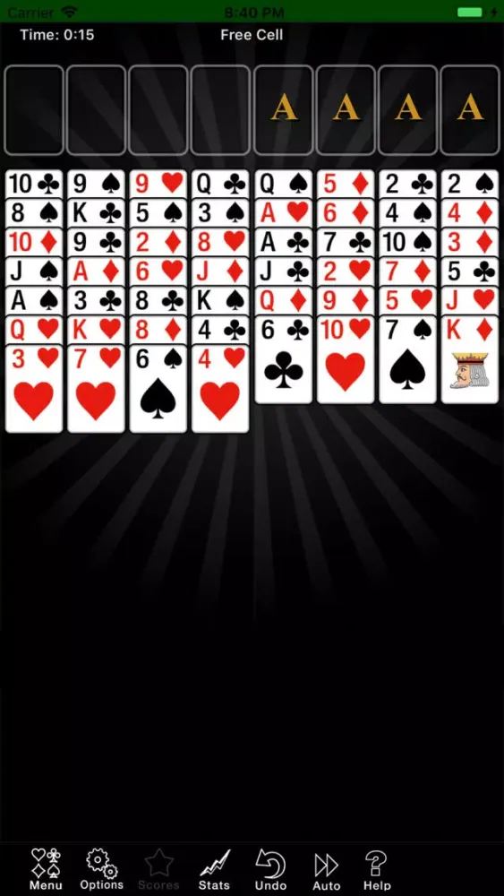 FreeCell Solitaire Card Game.. 스크린샷