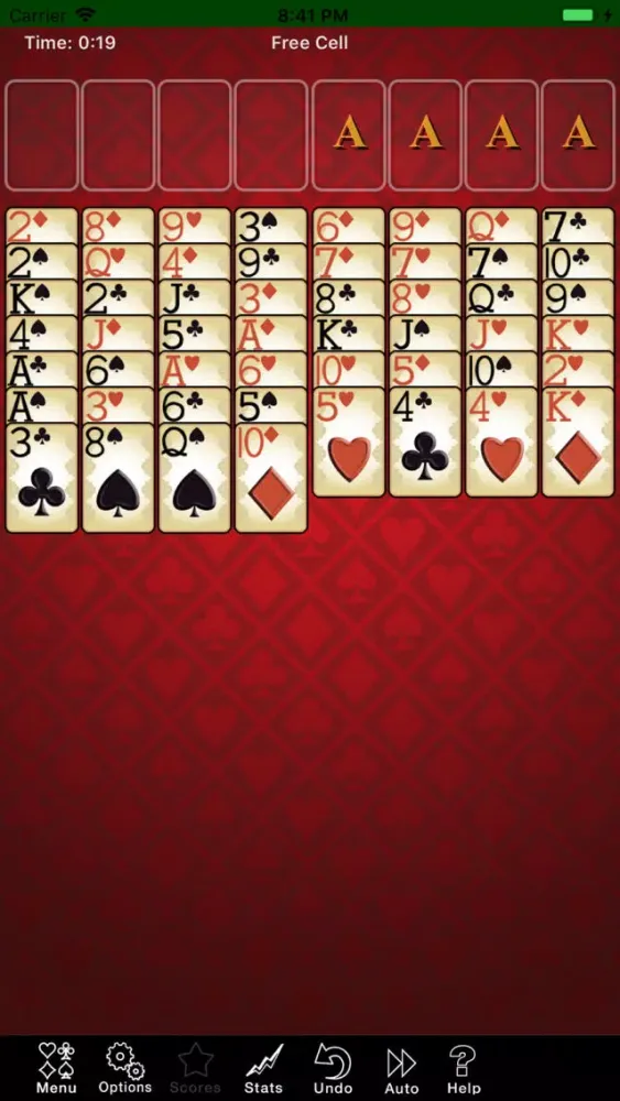 FreeCell Solitaire Card Game.. 스크린샷