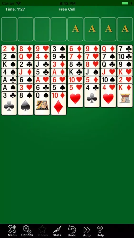 FreeCell Solitaire Card Game.. 스크린샷