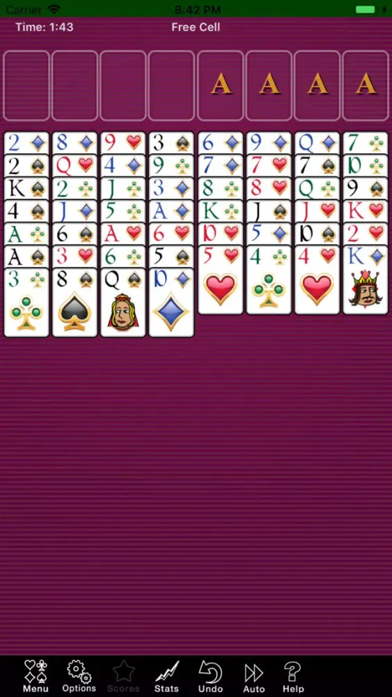FreeCell Solitaire Card Game.. 스크린샷