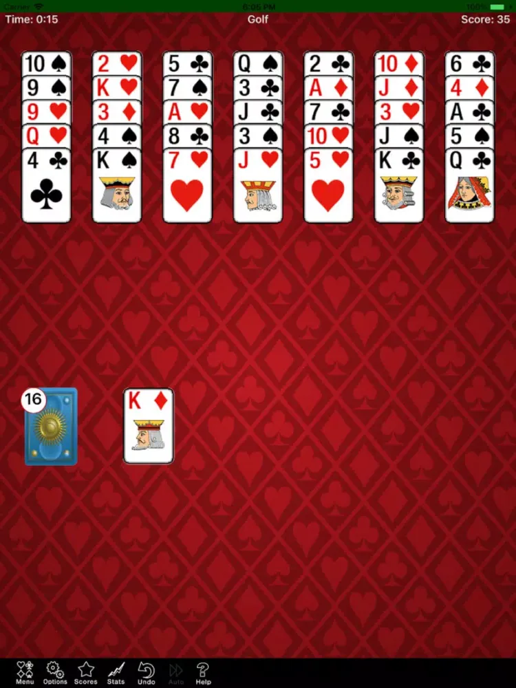Golf Solitaire.. iPad  سکرین شاٹس