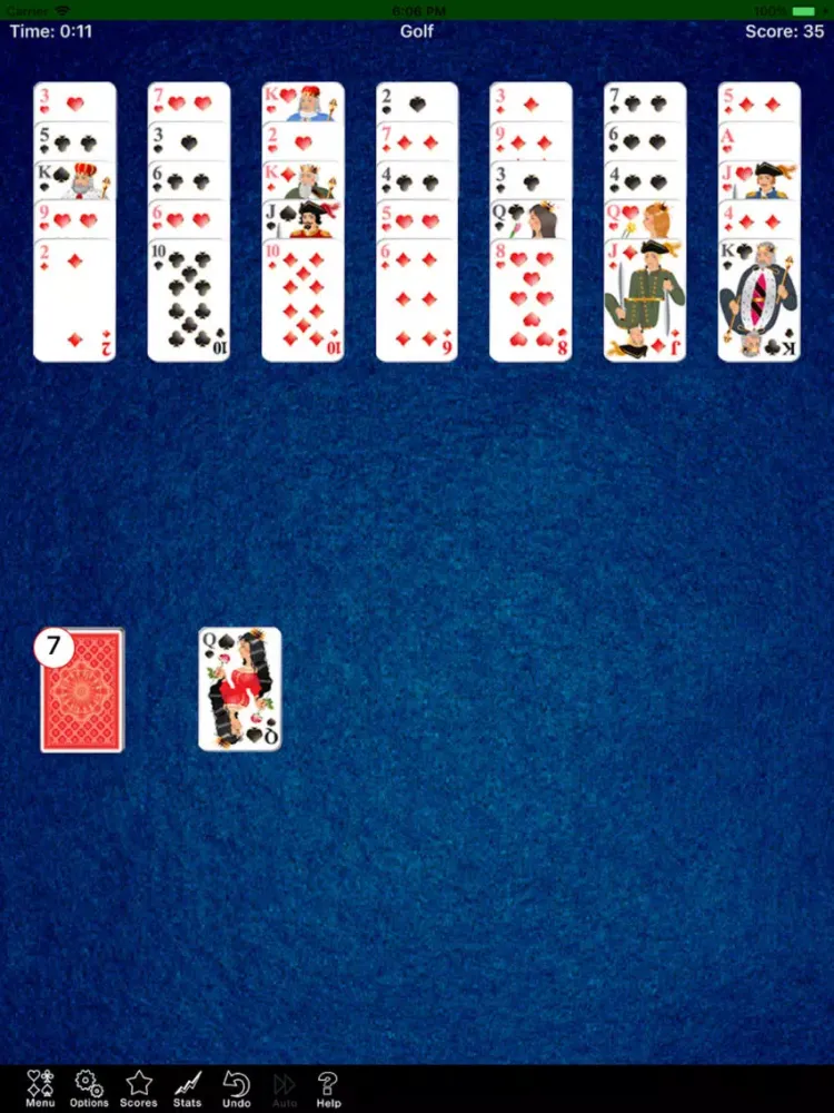 Golf Solitaire.. iPad  سکرین شاٹس