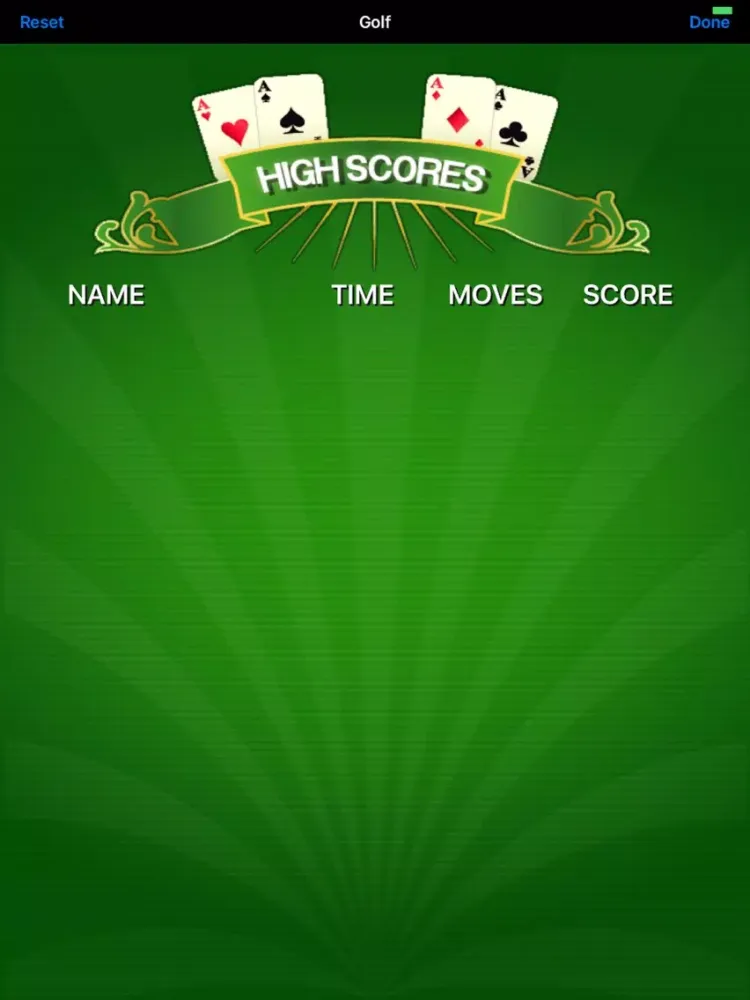 Golf Solitaire.. iPad  سکرین شاٹس