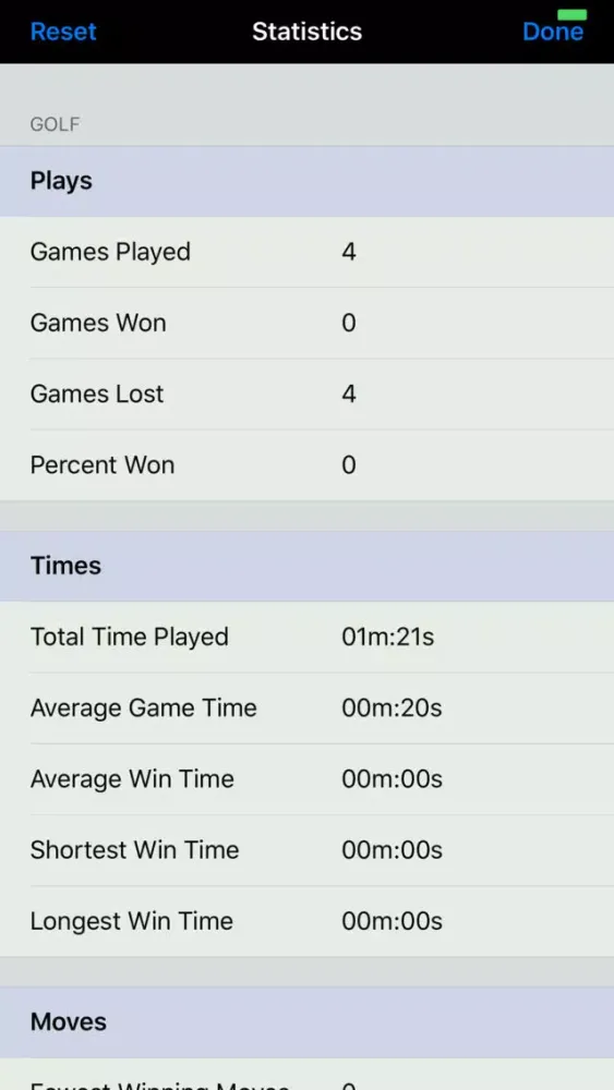 Golf Solitaire.. سکرین شاٹس