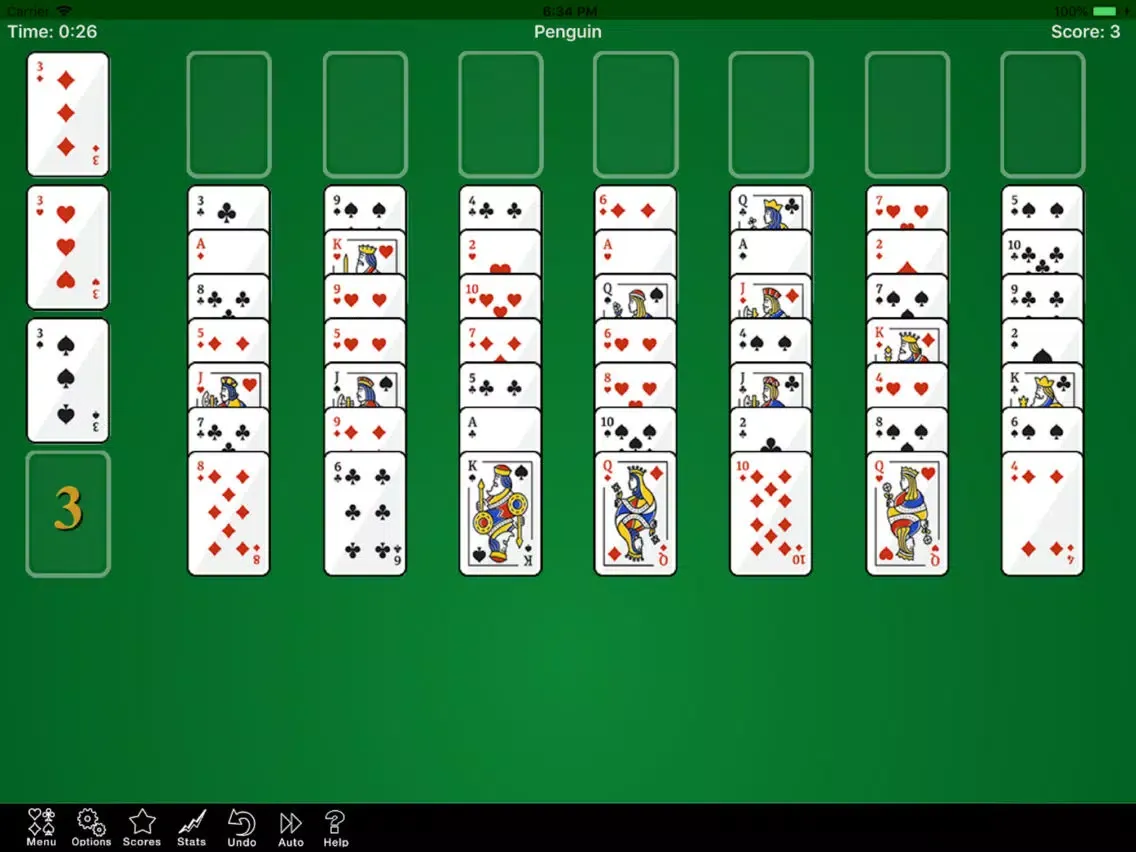 Zrzuty ekranu Penguin Patience iPad 