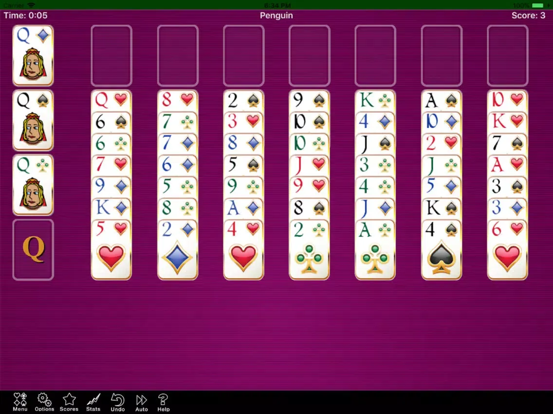 Zrzuty ekranu Penguin Patience iPad 