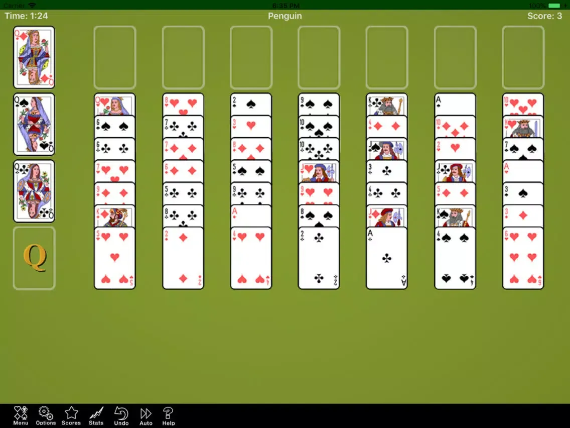 Zrzuty ekranu Penguin Patience iPad 
