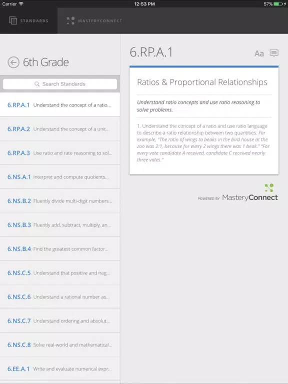 Capturas de pantalla de Maine Learning Results iPad 