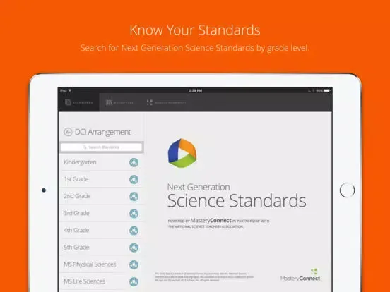 Next Gen Science Standards iPad  スクリーンショット