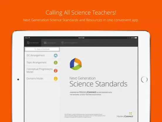 Next Gen Science Standards iPad  スクリーンショット