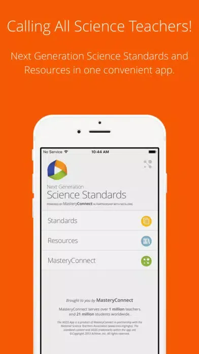 Next Gen Science Standards スクリーンショット