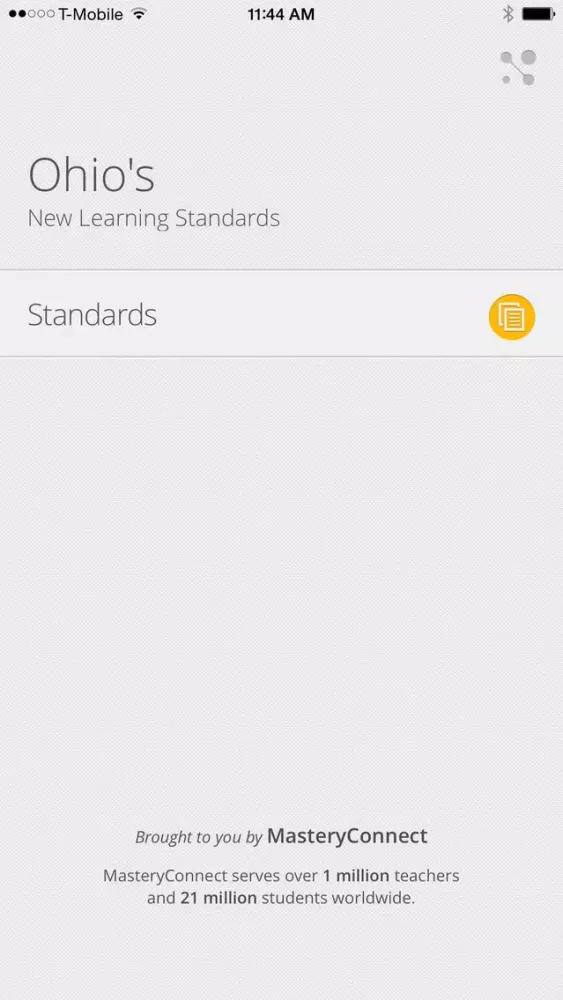 Скриншоты Ohio's New Learning Standards