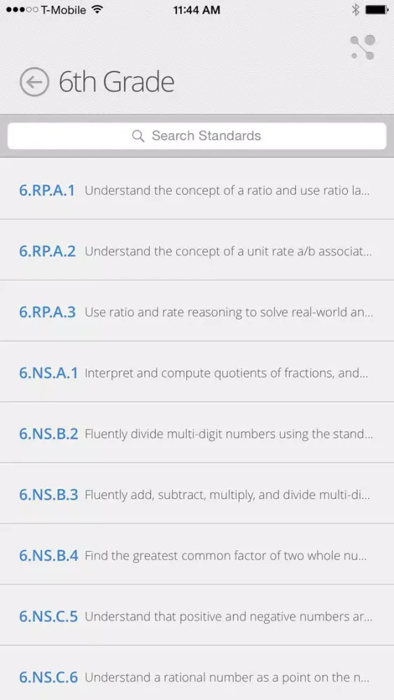Скриншоты Ohio's New Learning Standards