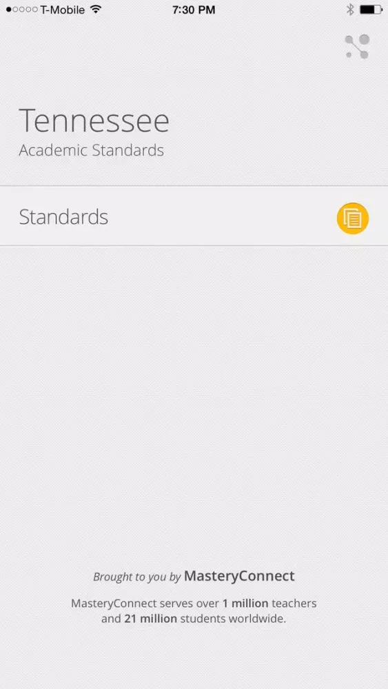 Tennessee Academic Standards سکرین شاٹس