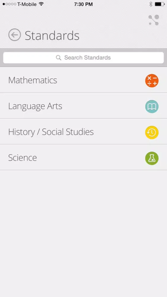 Tennessee Academic Standards سکرین شاٹس