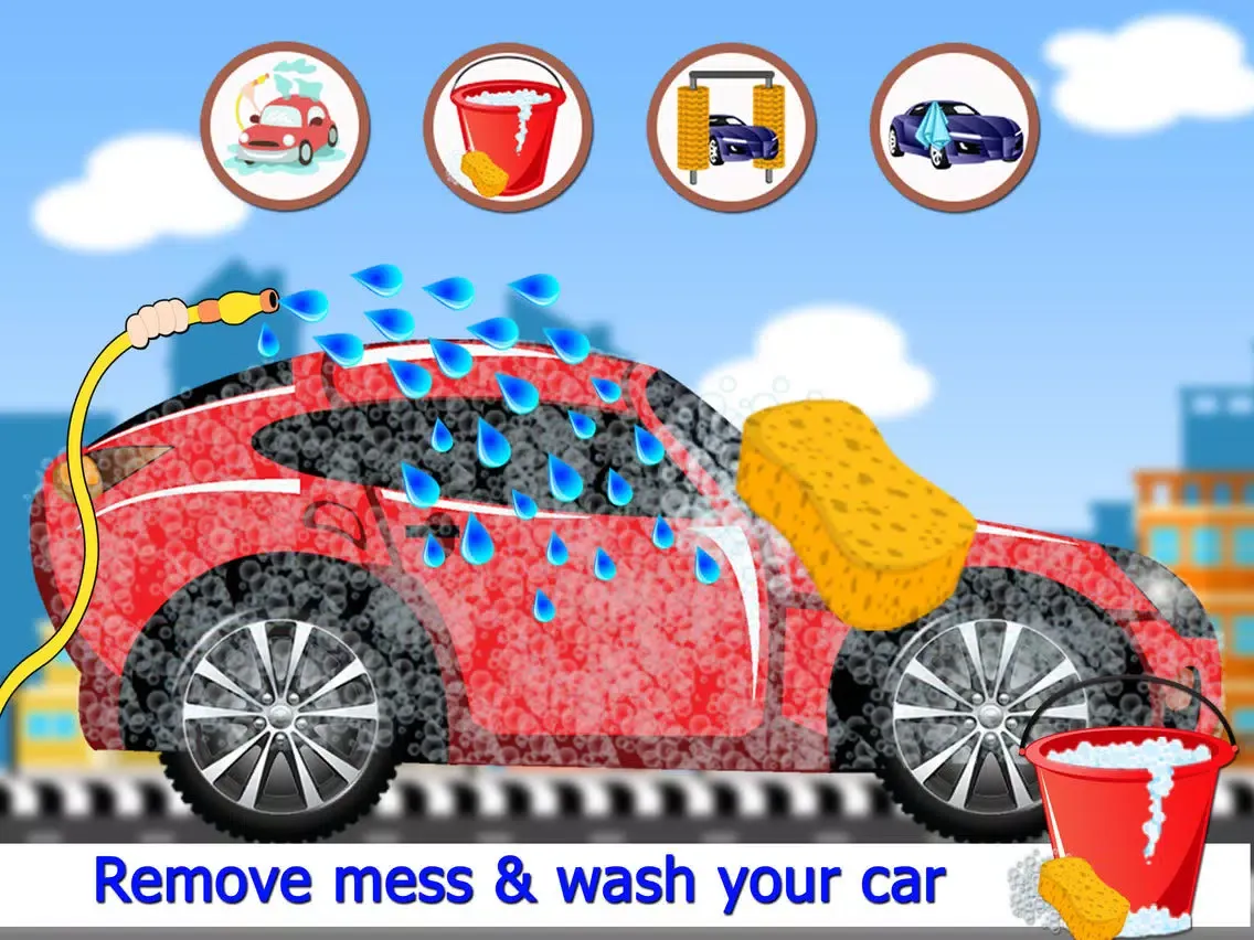 Car Salon - My First Car Wash Garage iPad 應用截圖