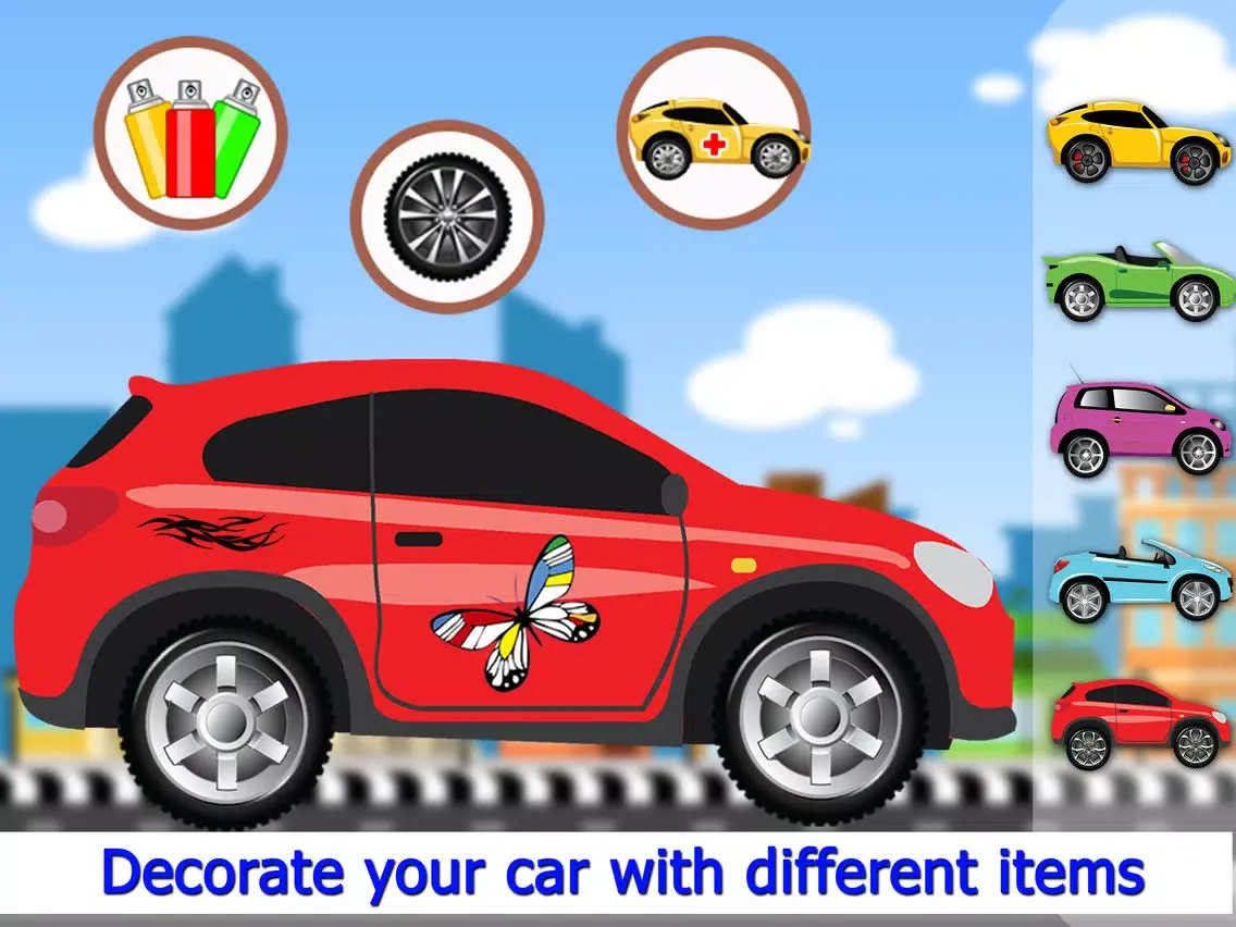 Car Salon - My First Car Wash Garage iPad 應用截圖