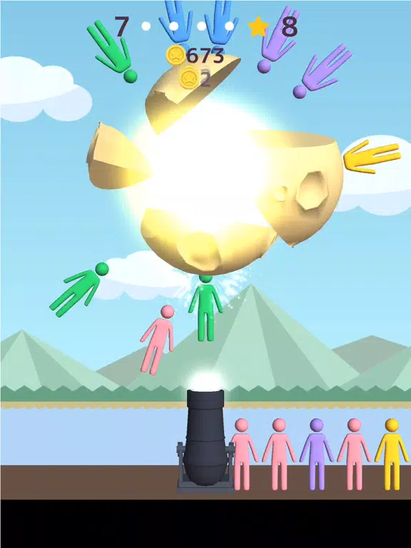 Capturas de pantalla de Human Cannonball! iPad 