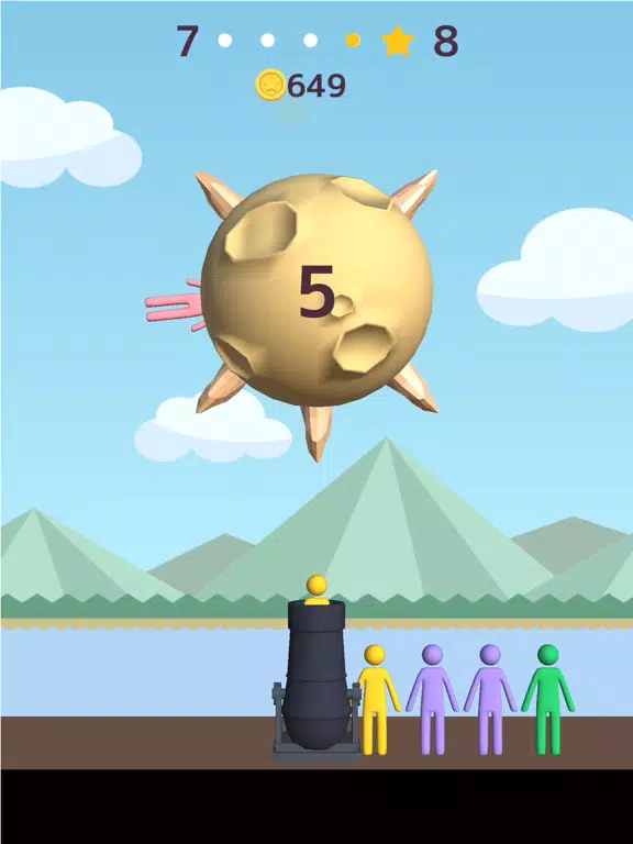 Capturas de pantalla de Human Cannonball! iPad 