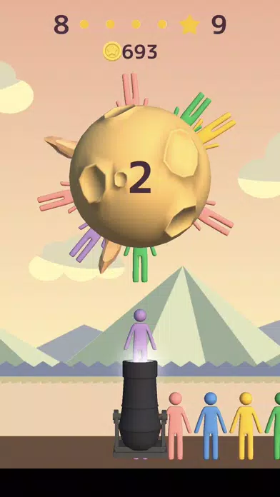 Capturas de pantalla de Human Cannonball!