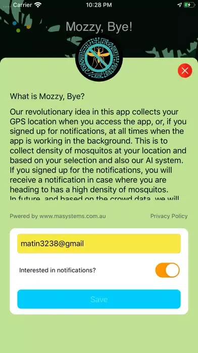 Mozzy, bye! سکرین شاٹس