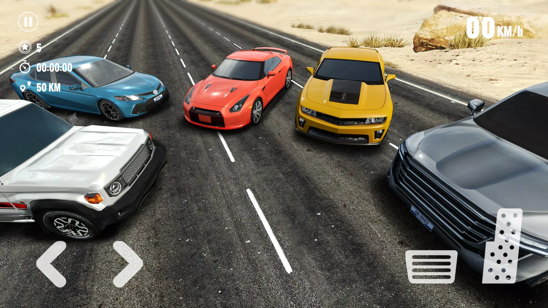 Traffic Racer : Car Games 3D应用截图