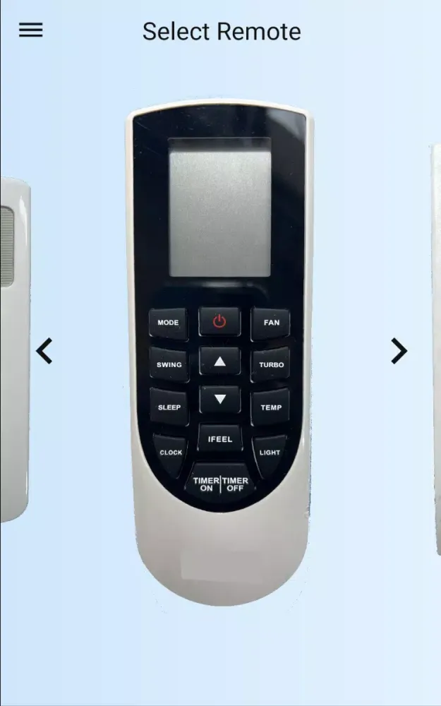 Tangkapan layar Remote For Gree AC