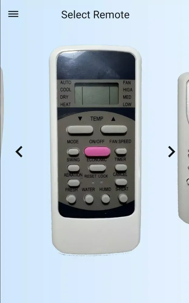 Remote For Lennox AC スクリーンショット