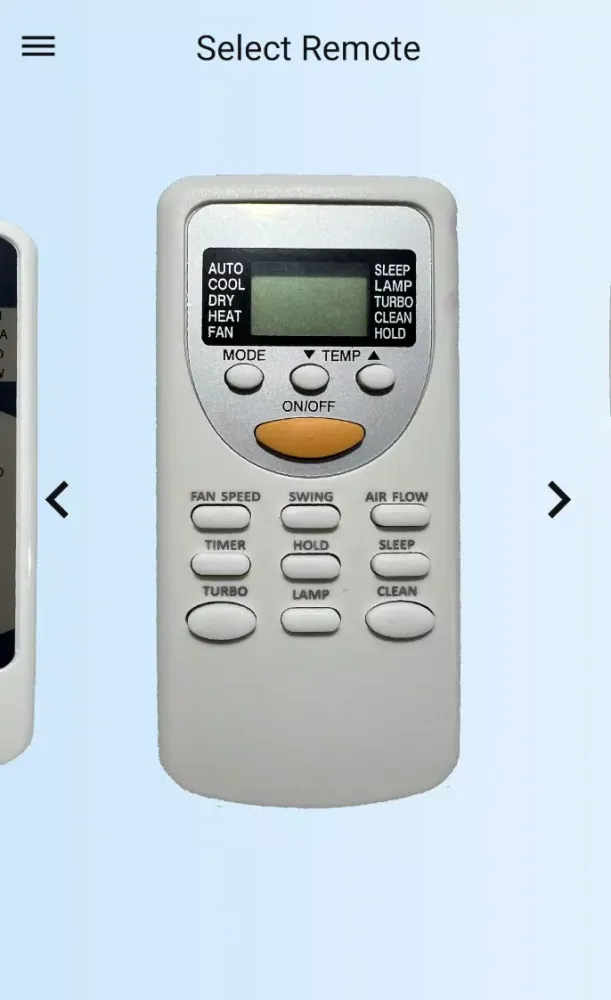 Remote For Lennox AC スクリーンショット