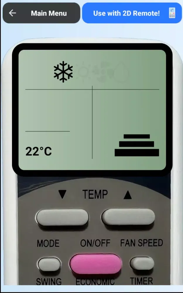 Remote For Lennox AC スクリーンショット