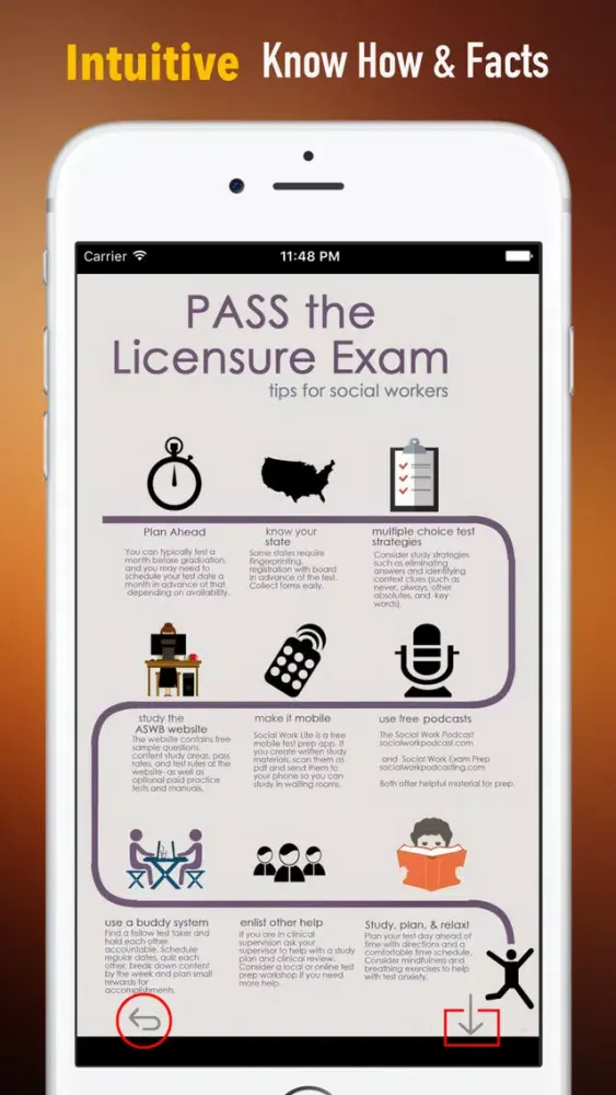 ASWB Masters Exam Prep Guide|Social Work License.应用截图
