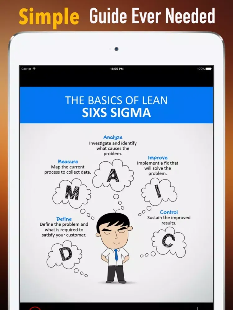 Screenshot di Six Sigma Guidance|Glossary and Free Video Lesson iPad 