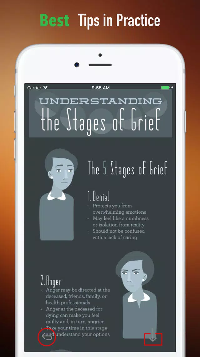 Coping with Grief and Loss Guide:Grieving Tips स्क्रीनशॉट
