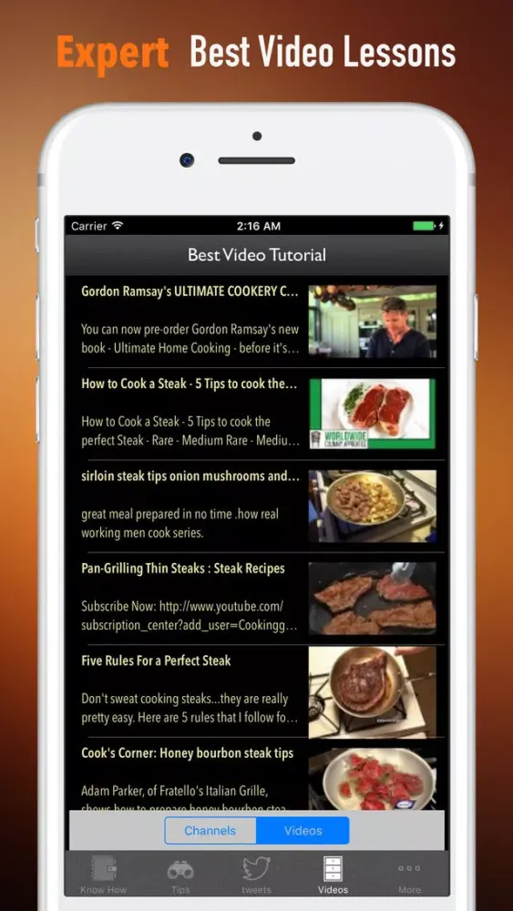 Cooking tips for meat-Beginners and Guides سکرین شاٹس