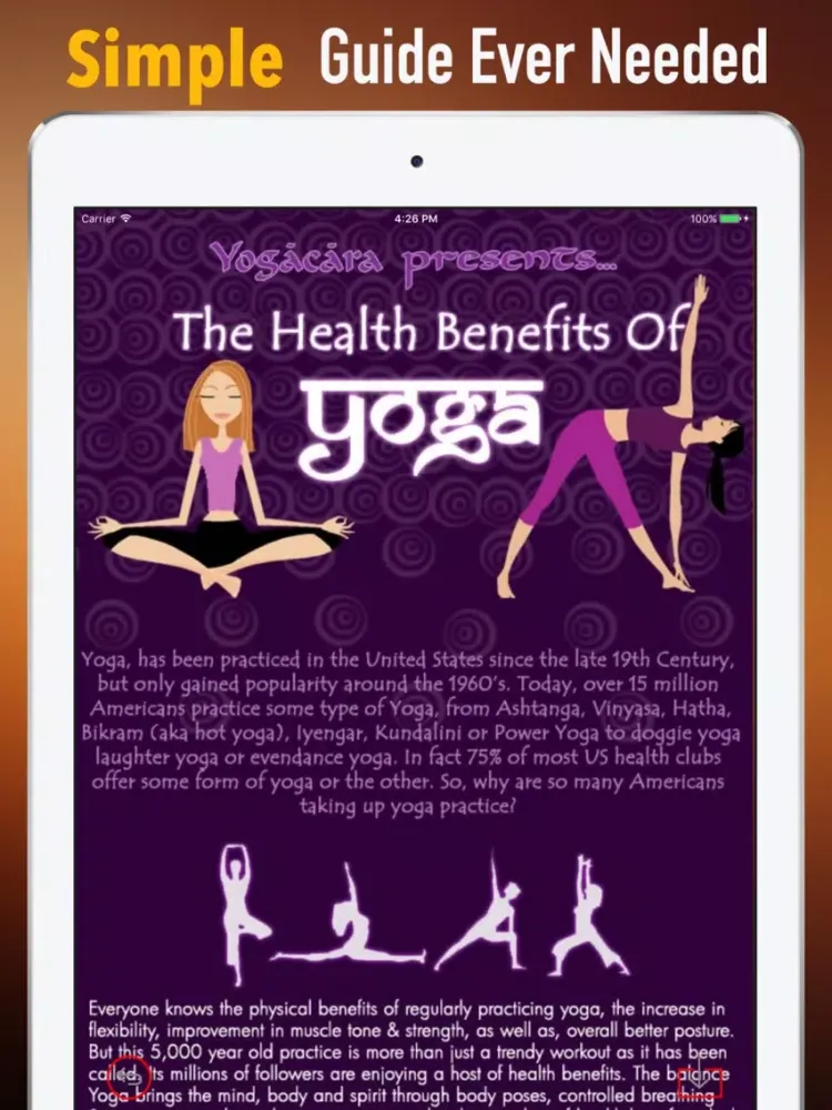 Скриншоты Hatha Yoga for Beginners-Video Tutorials and Guide iPad 