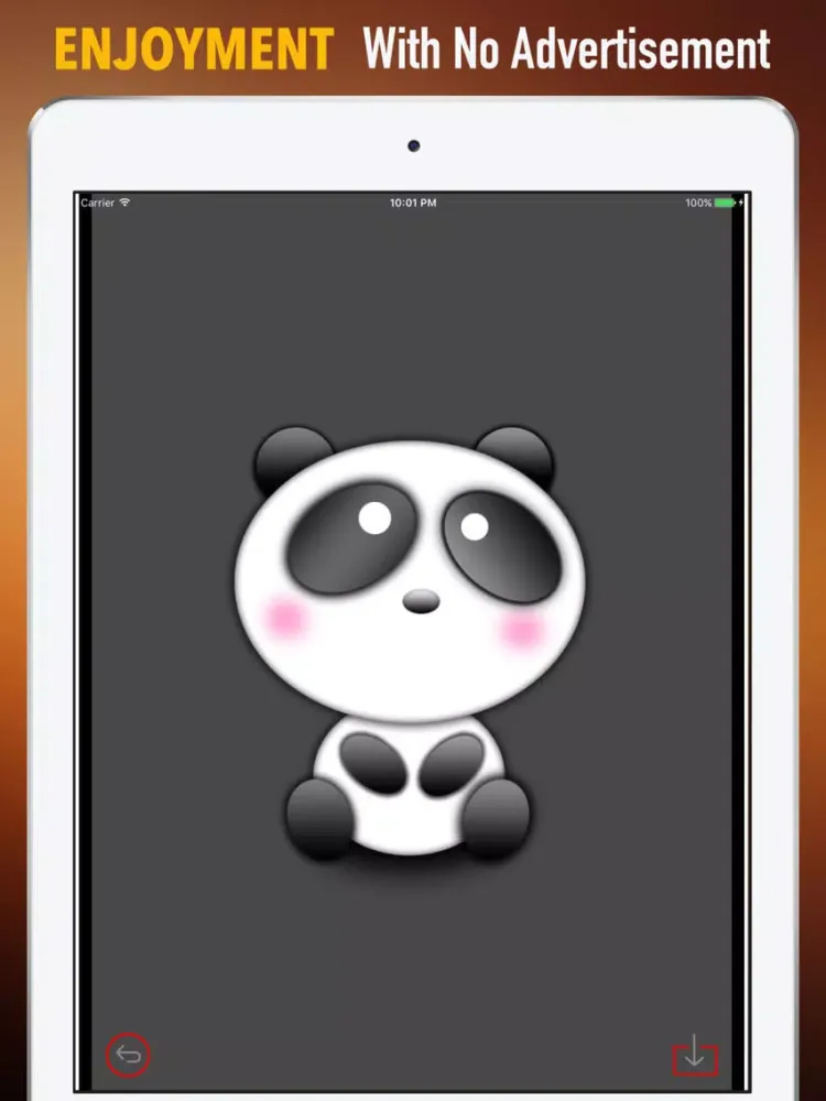 Zrzuty ekranu Panda Wallpapers HD- Backgrounds and Art Pictures iPad 