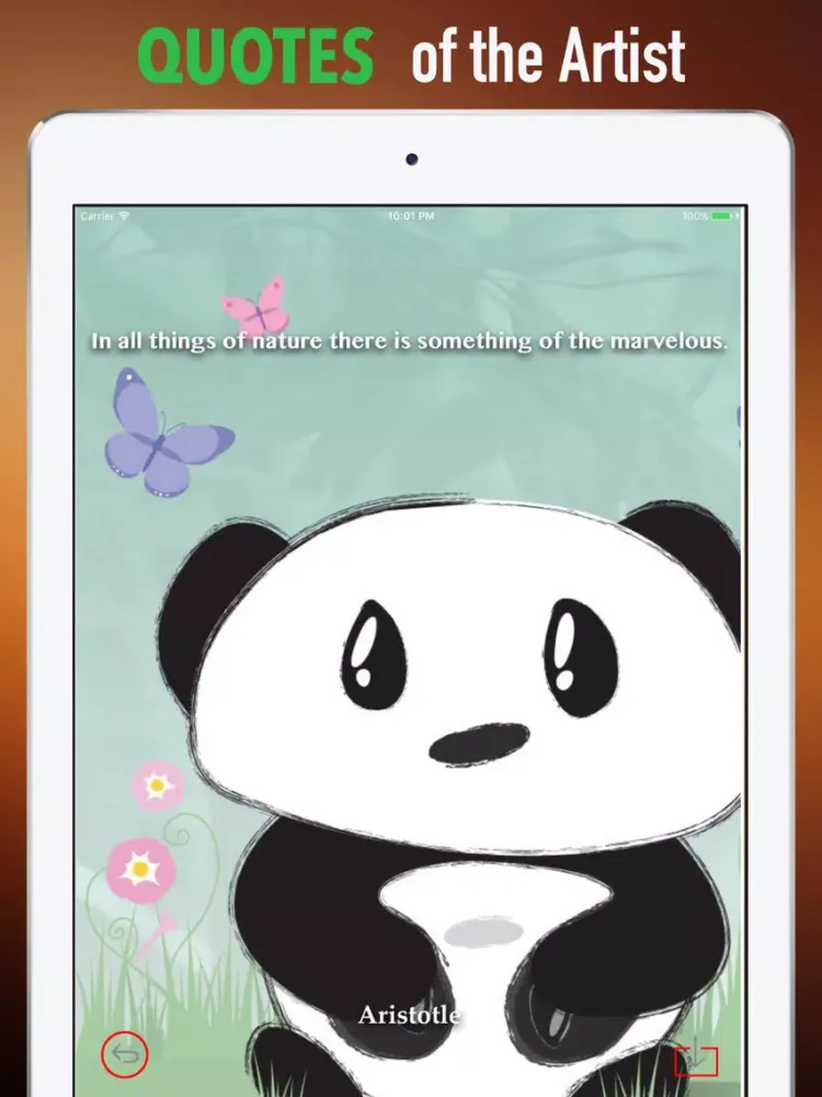 Zrzuty ekranu Panda Wallpapers HD- Backgrounds and Art Pictures iPad 